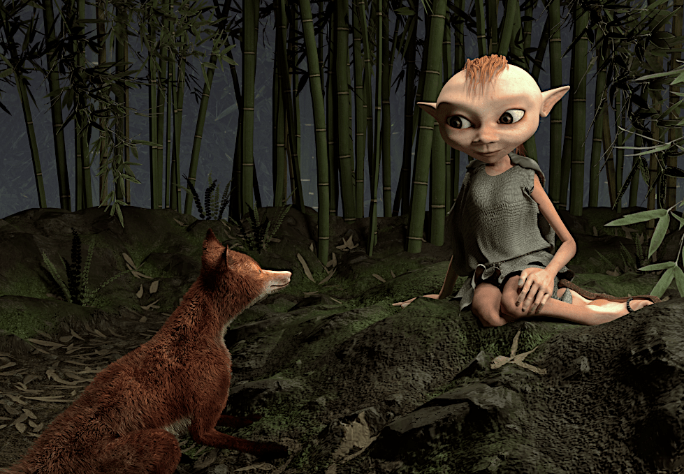 The Fox and the Forest&nbsp;Nymph