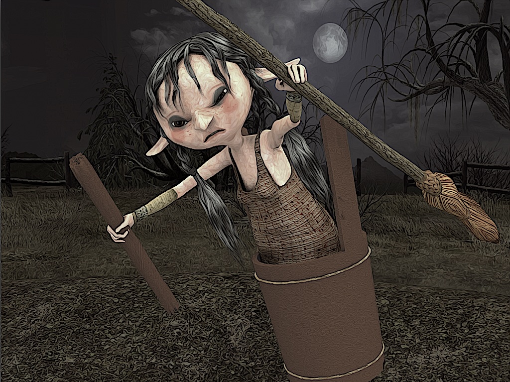 A Trailing Broom